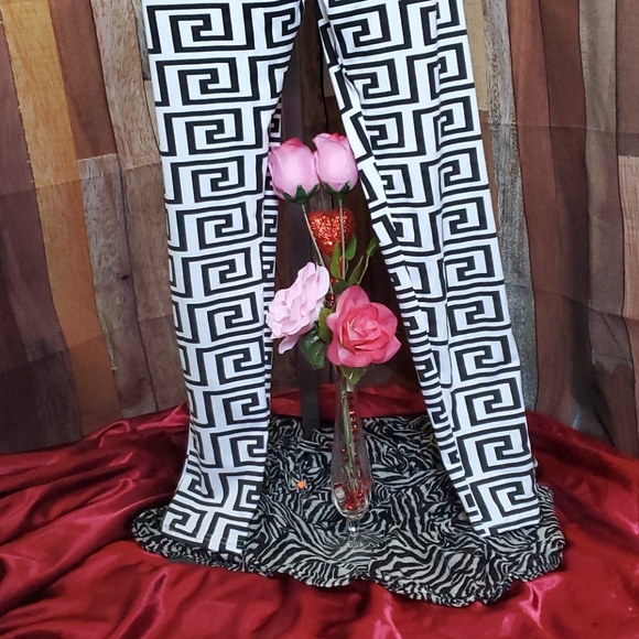 Sexy Mesh Cropped Top Pencil Tight Legging Pants - Picture 9 of 12